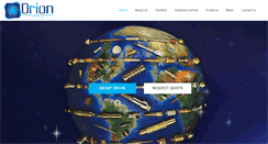 Desktop Screenshot of orionprecision.com